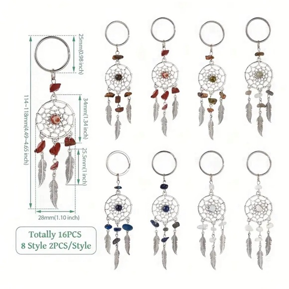 New Dreamcatcher Keychain - Picture 2 of 14
